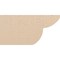 Ekena Millwork 6in. W x 8in. H x 16in. L Crestline Woodgrain TimberThane Rafter Tail, Primed Tan RFTUR06X08X16CRERCPR - alternate 6